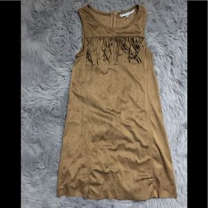 Suede Dress